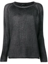 AVANT TOI AVANT TOI RELAXED FIT SWEATER - GREY