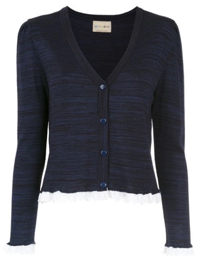 Andrea Bogosian Knitted Cardigan - 蓝色 In Blue