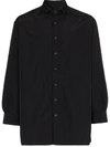 YOHJI YAMAMOTO DOUBLE COLLAR BUTTONED SHIRT