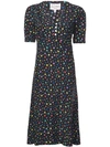 HARLEY VIERA-NEWTON STAR PRINT SHORTSLEEVED DRESS