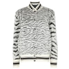 GIVENCHY MOHAIR-BLEND KNITTED BOMBER JACKET