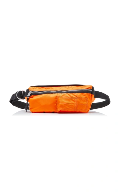 Maison Margiela Canvas Belt Bag In Orange