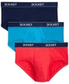 2(X)IST 2(X)IST MEN'S UNDERWEAR, ESSENTIALS CONTOUR POUCH BRIEF 3 PACK