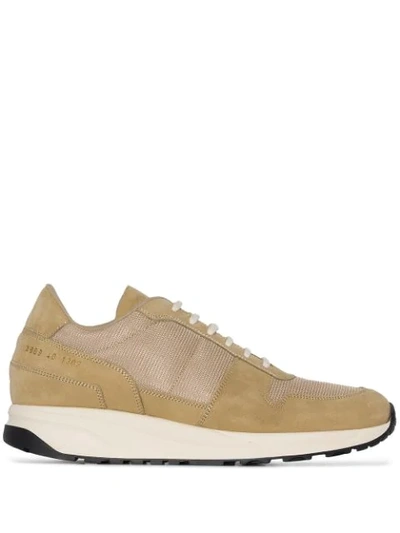 Common Projects Track Vintage Low Trainers In Neutrals