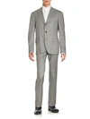 BRUNELLO CUCINELLI Striped Wool Suit,0400089743789