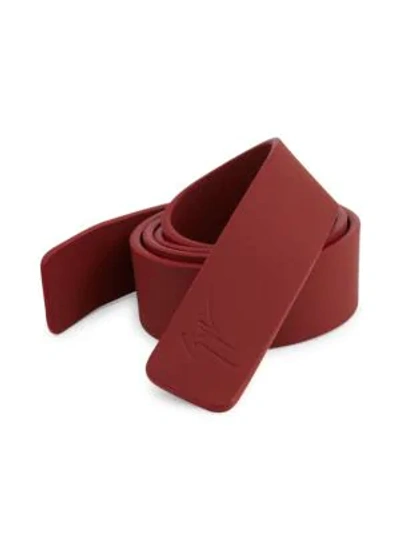 G-star Raw Bright Rubber Belt In Red