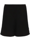 RICK OWENS MID RISE COTTON BLEND BOXER SHORTS