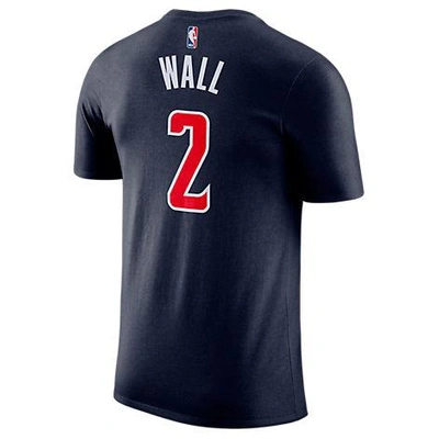Nike Men's Washington Wizards Nba John Wall Name And Number T-shirt, Blue