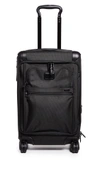 TUMI ALPHA INTERNATIONAL FRONT LID CARRY ON SUITCASE