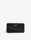 ZADIG & VOLTAIRE ZADIG&VOLTAIRE WOMENS NOIR COMPAGNON WALLET,98478149