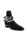 AMIRI BANDANA BUCKLE BOOT,AMIF-MZ16