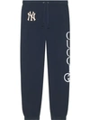 GUCCI COTTON JOGGING PANT WITH NY YANKEES™ PATCH