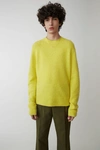 ACNE STUDIOS Crewneck sweater yellow