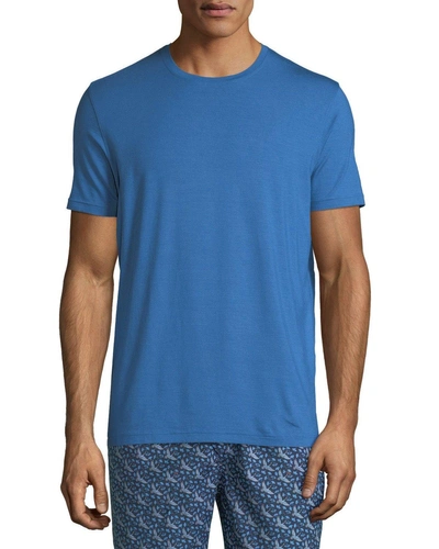 Derek Rose Men's Basel 5 Jersey T-shirt In Blue