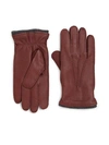 SAKS FIFTH AVENUE Deerskin Leather Gloves,0400090129948