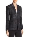 ELIE TAHARI TORI METALLIC TWEED BLAZER,E903J108