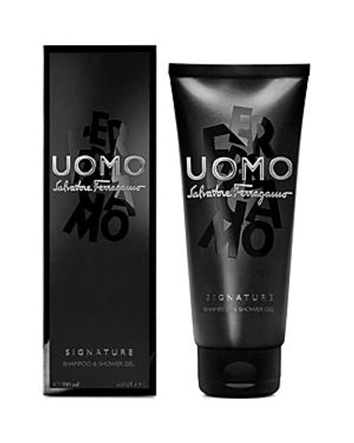 Ferragamo Uomo Signature Shampoo & Shower Gel, 6.8-oz.