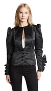 MARIANNA SENCHINA Jacket with Crystal Inserts