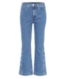 RAG & BONE DYLAN HIGH-WAISTED CROPPED JEANS,P00329899