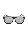 SAINT LAURENT 59MM New Wave Rectangular Sunglasses