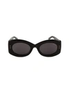 ALAÏA Le Petale 63MM Oversize Round Sunglasses