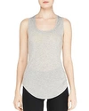 Atm Anthony Thomas Melillo Sweetheart Jersey Knit Tank Top In Heather Grey
