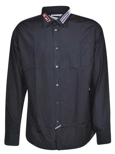 Givenchy Logo Shirt In Black