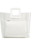 STAUD SHIRLEY PVC AND LEATHER TOTE