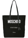 MOSCHINO logo print tote bag