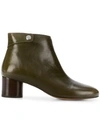 Tila March Bonnie Ankle Boots In Green