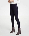 ANN TAYLOR PETITE SIDE ZIP LEGGINGS,478015