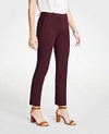 ANN TAYLOR THE ANKLE PANT IN COTTON TWILL - CURVY FIT,460004