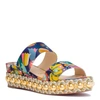 CHRISTIAN LOUBOUTIN JANITAG 60 SATIN MULTICOLOR SANDALS,CL13130S