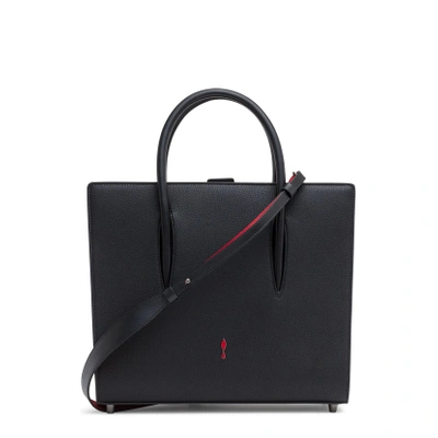 Christian Louboutin Paloma S Medium Hand Bag In Black Leather