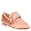 GIUSEPPE ZANOTTI SALMON SATIN LOAFER,GZ11133S