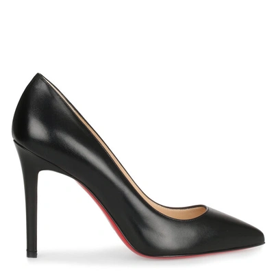 Christian Louboutin Ladies Pigalle 85 Black Patent Leather Pumps, Brand Size 34 ( Us Size 4 )