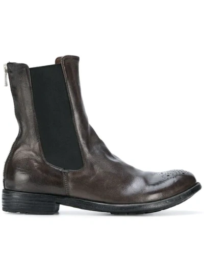 Officine Creative Mars Ankle Boots - 棕色 In Brown