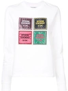OPENING CEREMONY MEDALLION PATCHWORK SWEATER