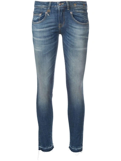 R13 Boy Skinny Jeans   In Blue