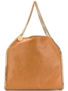 Stella Mccartney Falabella Tote Bag In Brown