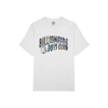 BILLIONAIRE BOYS CLUB WHITE LOGO-PRINT COTTON T-SHIRT