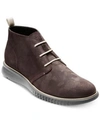 Cole Haan Men's Original Grand Chukkas Men's Shoes In Walnut Embossed Suede