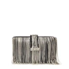 Simitri Black & Silver Braided Belt Chunky
