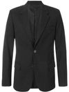 AMI ALEXANDRE MATTIUSSI TWO BUTTONS LINED JACKET