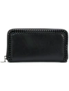 STELLA MCCARTNEY STELLA MCCARTNEY FALABELLA BOX WALLET - BLACK