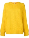 LOEWE CABLE KNIT SWEATER