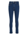RAG & BONE High-Rise Dark Blue Skinny Jeans,W1566K089CER HR ANKLE SK