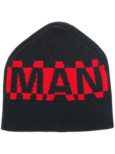 Junya Watanabe 'man' Beanie In Black