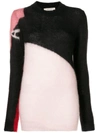 ALYX COLOUR BLOCK KNITTED JUMPER