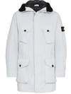 STONE ISLAND STONE ISLAND DAVID-TC PARKA COAT - GREY